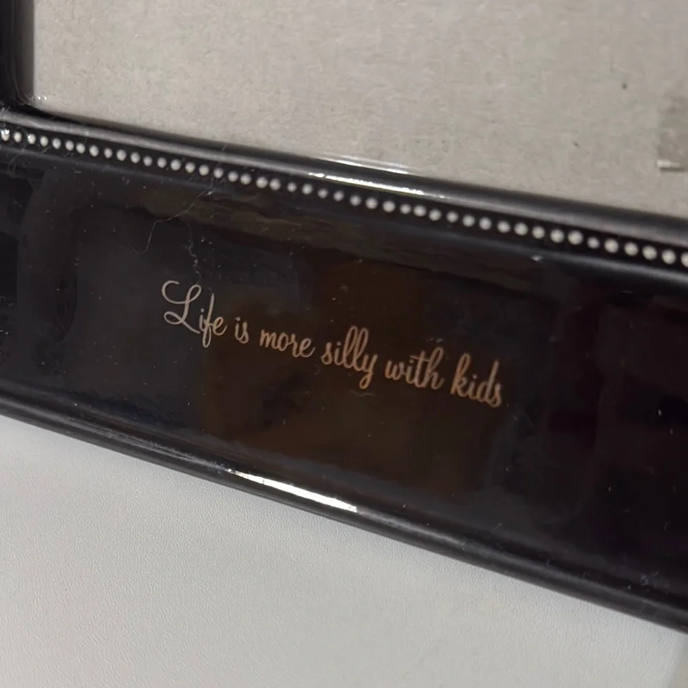 Black Photo Frame Kids 4 x 6